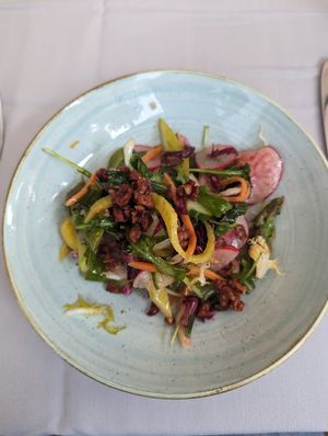 Salad at Equinox Restaurant in Washington