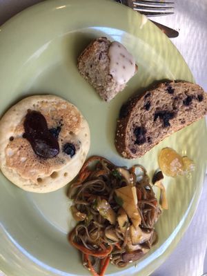 Brunch plate  at Equinox Restaurant in Washington