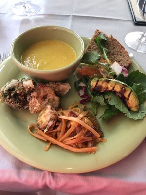 Vegan Sunday brunch at Equinox Restaurant in Washington