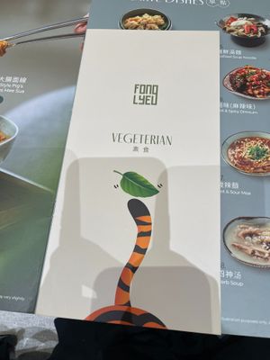 Dedicated Vegetarian menu at Fong Lye Coffee & Teahouse - 1 Utama in Petaling Jaya