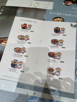 Dedicated Vegetarian menu at Fong Lye Coffee & Teahouse - 1 Utama in Petaling Jaya