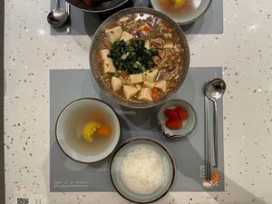  V4 Special Choy w Beancurd Veg Chic RM36.80 
V5 Brinjal w Basil Leaf RM36.80
 at Fong Lye Coffee & Teahouse - 1 Utama in Petaling Jaya