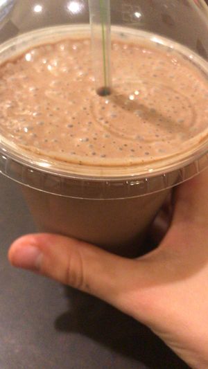 Frullato energy  at Grezzo Raw Chocolate in Rome