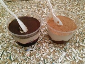 cakes at Grezzo Raw Chocolate in Rome