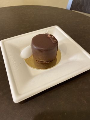 sacher  at Grezzo Raw Chocolate in Rome