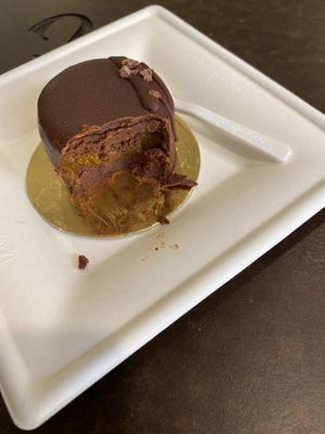 sacher at Grezzo Raw Chocolate in Rome