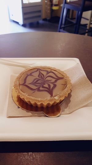 Pistachio tartlet  at Grezzo Raw Chocolate in Rome