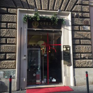 entry at Grezzo Raw Chocolate in Rome