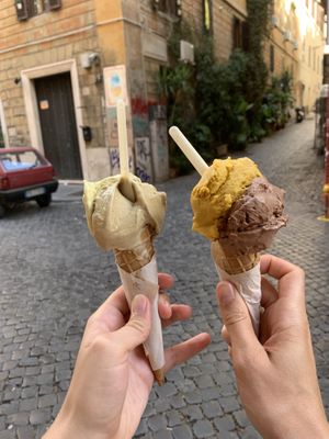   at Grezzo Raw Chocolate in Rome