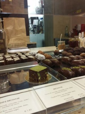 Exquisite chocolates and don't miss the nutty ice creams at Grezzo Raw Chocolate in Rome