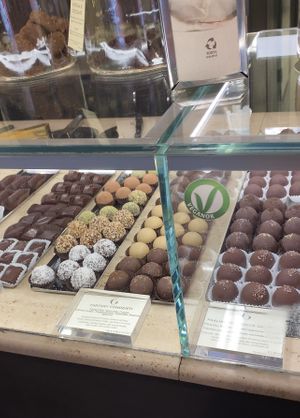   at Grezzo Raw Chocolate in Rome