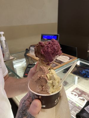   at Grezzo Raw Chocolate in Rome