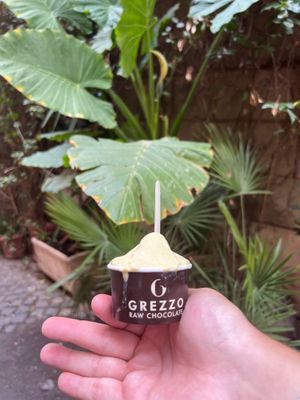 SALTED CARAMEL CUP at Grezzo Raw Chocolate in Rome