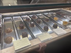 Treats   at Grezzo Raw Chocolate in Rome