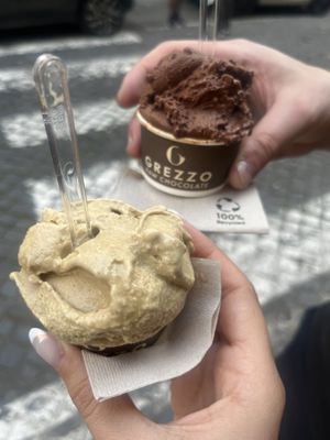   at Grezzo Raw Chocolate in Rome