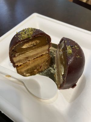   at Grezzo Raw Chocolate in Rome