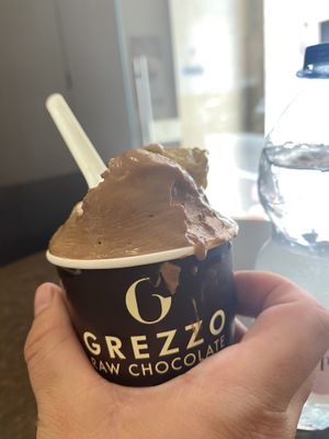   at Grezzo Raw Chocolate in Rome