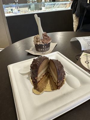   at Grezzo Raw Chocolate in Rome