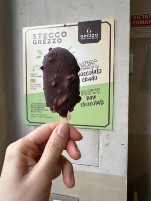   at Grezzo Raw Chocolate in Rome