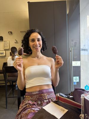   at Grezzo Raw Chocolate in Rome