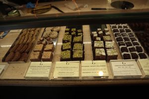   at Grezzo Raw Chocolate in Rome