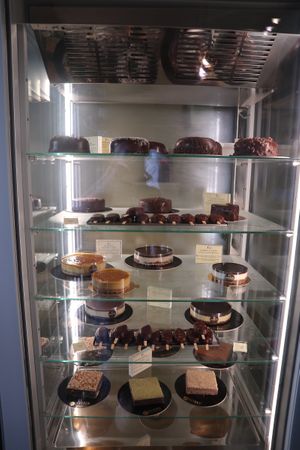   at Grezzo Raw Chocolate in Rome