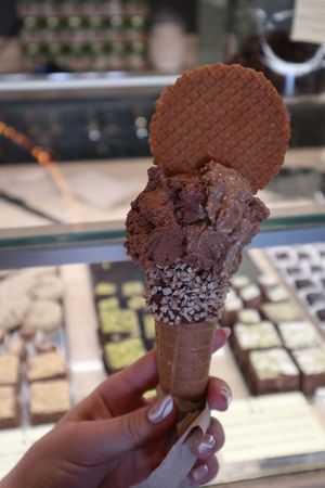   at Grezzo Raw Chocolate in Rome