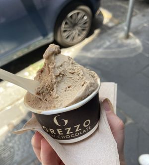   at Grezzo Raw Chocolate in Rome