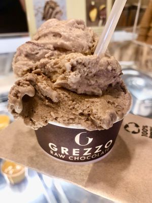 Coffee  at Grezzo Raw Chocolate in Rome