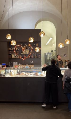   at Grezzo Raw Chocolate in Rome