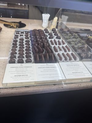   at Grezzo Raw Chocolate in Rome