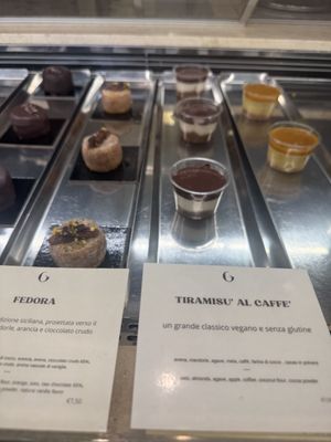   at Grezzo Raw Chocolate in Rome