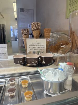   at Grezzo Raw Chocolate in Rome