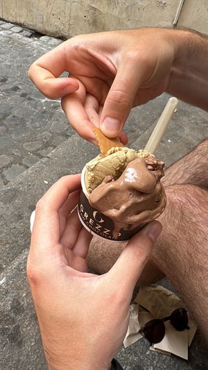   at Grezzo Raw Chocolate in Rome