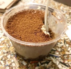 Raw Vegan Tiramisu at Grezzo at Grezzo Raw Chocolate in Rome