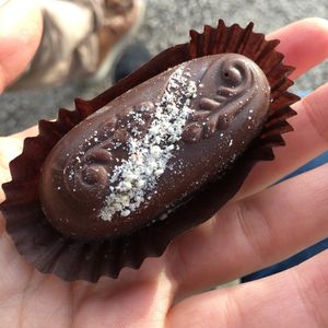 A torroncini praline. at Grezzo Raw Chocolate in Rome