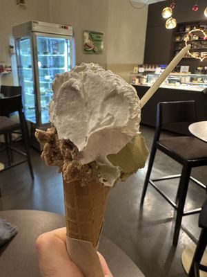   at Grezzo Raw Chocolate in Rome