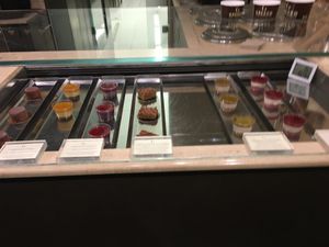 Desserts  at Grezzo Raw Chocolate in Rome