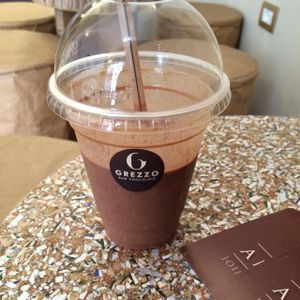 Raw Chocolate Maca Almond Milk  at Grezzo Raw Chocolate in Rome