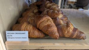 Croissant at Knead & Grind  in Clitheroe