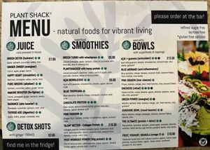   at Plant Shack in London