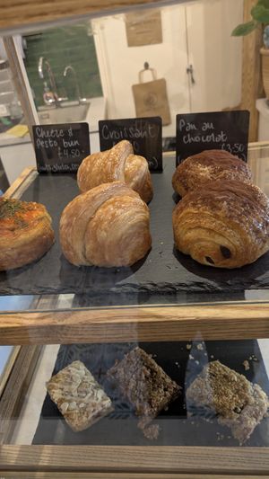 Pastries at Plant Shack in London