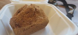 Vegan banana bread made in house at Firecreek Coffee Company in Flagstaff