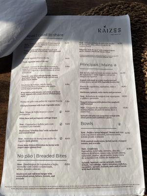   at Raízes - Cozinha Saudável & Vegetariana in Quarteira