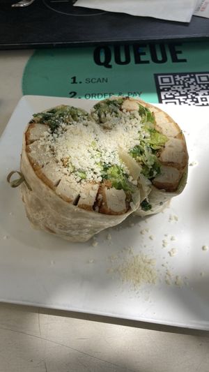 Chickn Caesar Wrap  at Lulu Green - Timeout Market in Boston