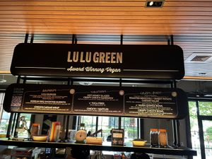 Lulu green menu  at Lulu Green - Timeout Market in Boston