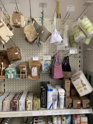 vegan food shop at Wypas in Poznan