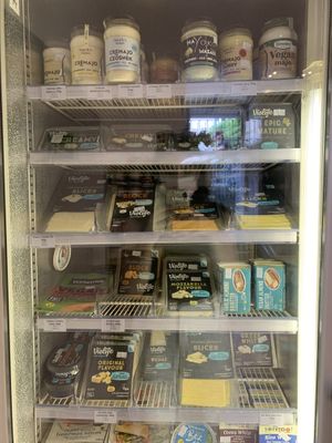 vegan food shop at Wypas in Poznan