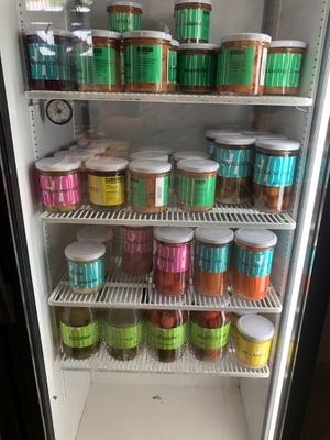 vegan food shop at Wypas in Poznan