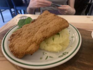 cutlet at Wypas in Poznan